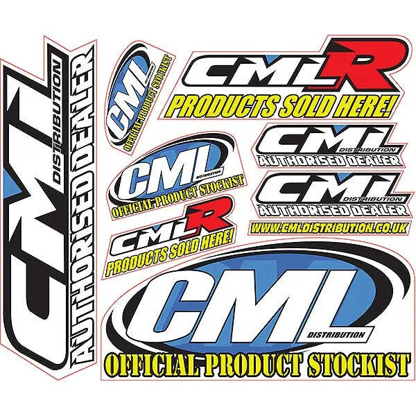 CML Distribution Cml Authorised Dealer/stockist Window Stickers