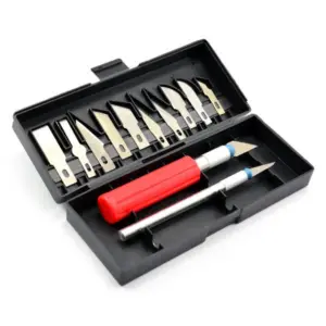 CML Distribution Cml Hobbyist Knife SET-3 Knife Handles 13 Blades