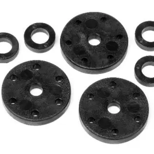 HPI Racing 6 Holes Shock Piston Set (Holes 1.2/1.3/1.4mm)