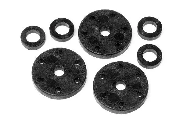 HPI Racing 6 Holes Shock Piston Set (Holes 1.2/1.3/1.4mm)