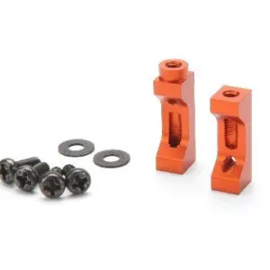 HPI Racing Aluminium Servo Mount Set (Orange)