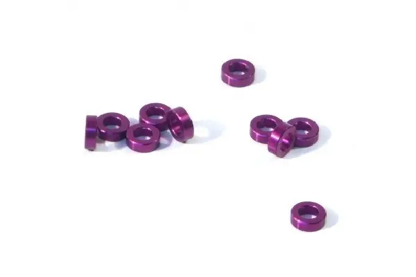 HPI Racing Aluminium Washer 3 X 6 X 2.0Mm (Purple/10 Pcs)