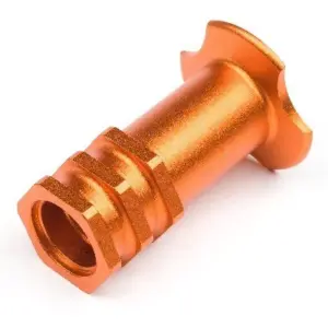 HPI Racing Aluminum Ball Diff Hub (Right/Foam Tire/Orange)