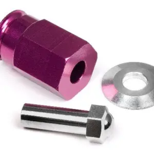 HPI Racing Aluminum Wide Hex Hub 12Mm (24Mm Wide/Purple)