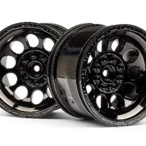 HPI Racing Bullet St Wheels Black Chrome (Pr)