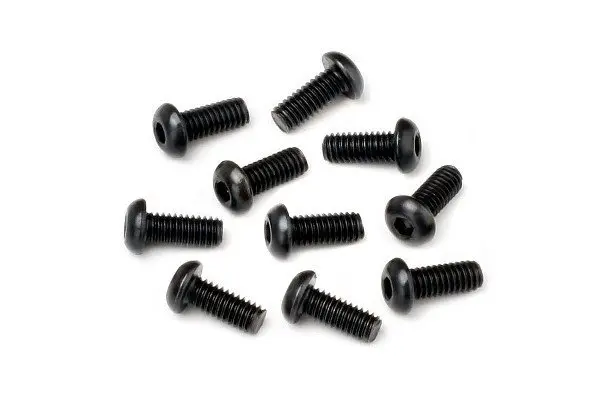 HPI Racing Button Head Screw M2.5X6Mm (Hex Socket/10Pcs)