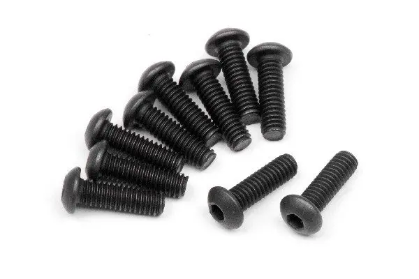 HPI Racing Button Head Screw M2.5X8Mm (Hex Socket/10Pcs)