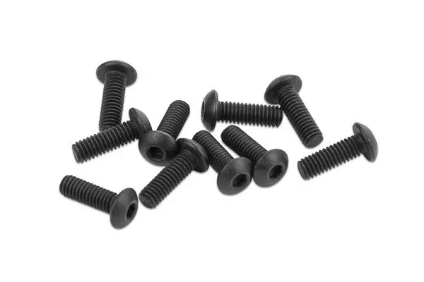HPI Racing Button Head Screw M4x12mm (Hex Socket/10pcs)