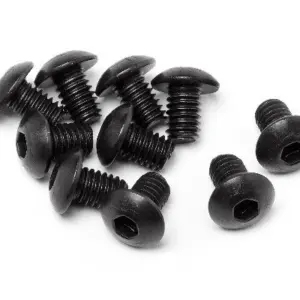HPI Racing Button Head Screw M4X6Mm (Hex Socket/10Pcs)