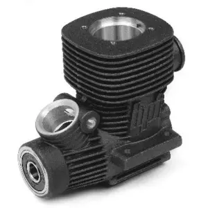 HPI Racing Crankcase F3.5 Including Crank Bearings (Black)