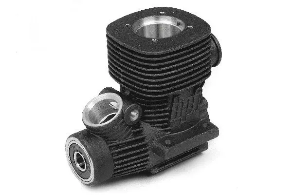 HPI Racing Crankcase F3.5 Including Crank Bearings (Black)