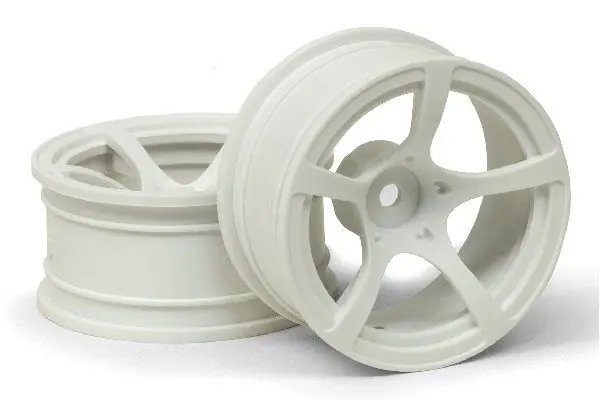 HPI Racing D5 WHEEL WHITE (9mm/2pcs)