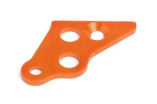 HPI Racing Engine Mount Brace (Left/Orange)