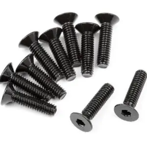 HPI Racing Flat Head Screw M2.5X10Mm (Hex Socket/10Pcs)