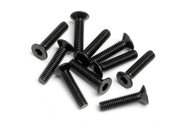 HPI Racing Flat Head Screw M2.5X12Mm (Hexsocket/10Pcs)