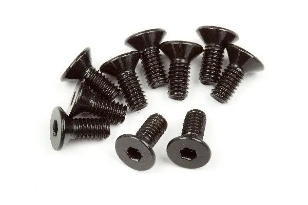 HPI Racing Flat Head Screw M2.5X6Mm (Hex Socket/10Pcs)