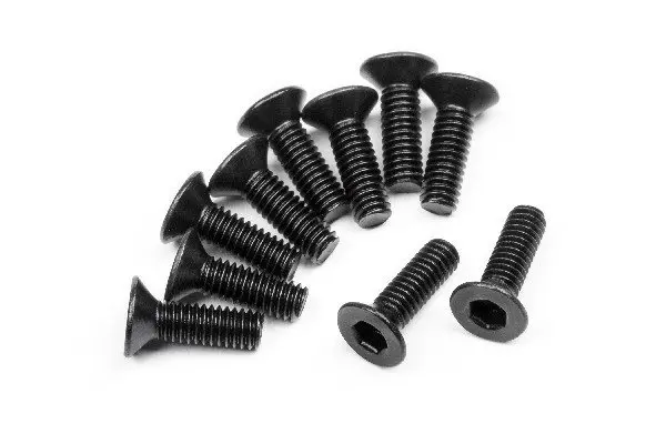 HPI Racing Flat Head Screw M2.5X8Mm (Hex Socket/10Pcs)