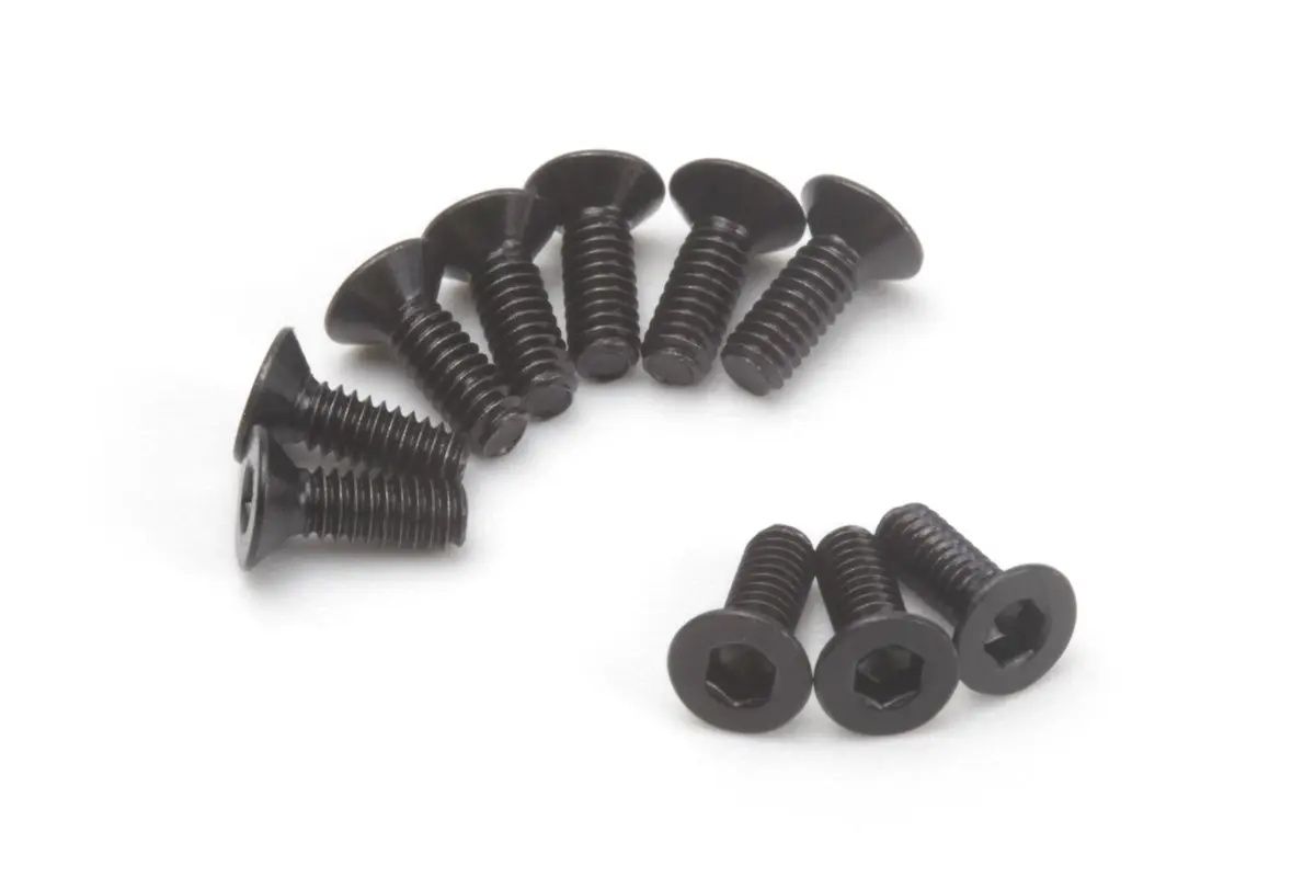 HPI Racing Flat Head Screw M2x6mm (Hex Socket/10pcs)