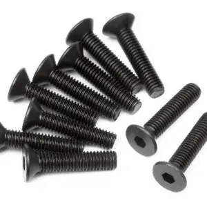 HPI Racing Flat Head Screw M3X14Mm (Hex Socket/10Pcs)