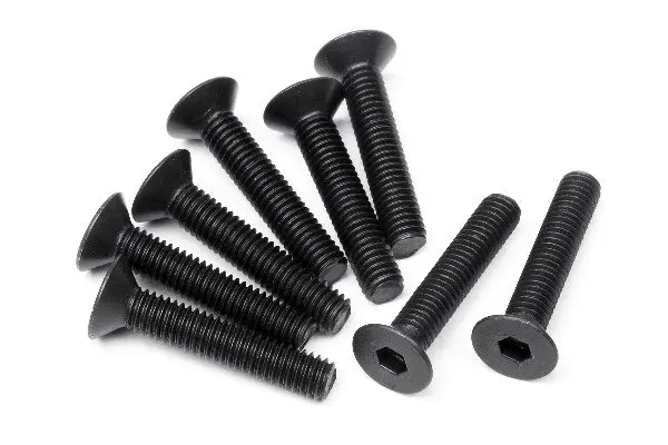 HPI Racing Flat Head Screw M3X16Mm (Hex Socket/8Pcs)