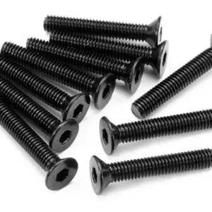 HPI Racing Flat Head Screw M3X18Mm (Hex Socket/10Pcs)