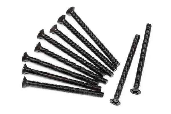HPI Racing Flat Head Screw M3X40Mm (10Pcs)