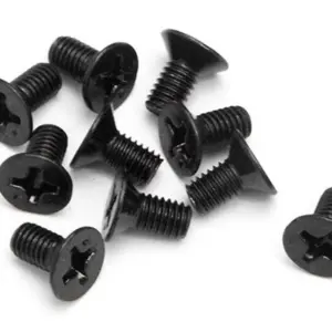 HPI Racing Flat Head Screw M3X6Mm (10Pcs)