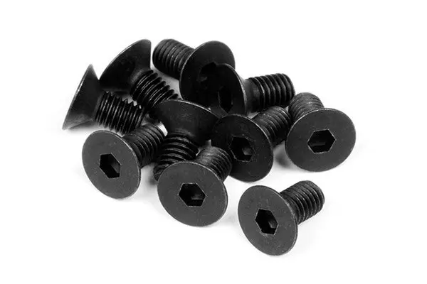 HPI Racing Flat Head Screw M3X6Mm (Hex Socket/10Pcs)