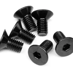 HPI Racing Flat Head Screw M5x10mm (Hex Socket/6pcs)