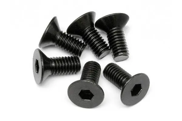 HPI Racing Flat Head Screw M6X14Mm (Hex Socket/6Pcs)