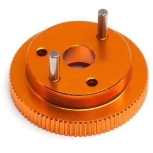 HPI Racing Flywheel (For 2Pcs Shoe) Trophy Series (Orange)