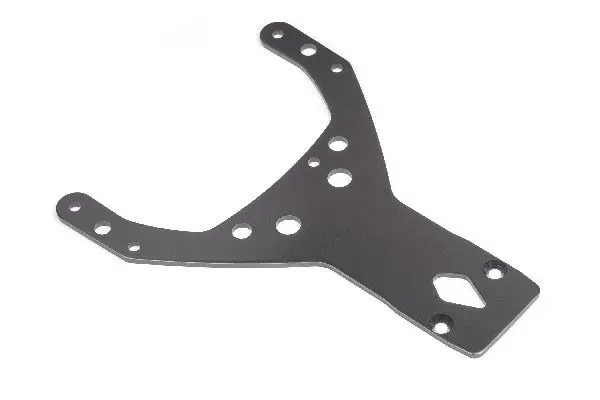 HPI Racing Front Upper Plate (Gunmetal) (Baja 5B)