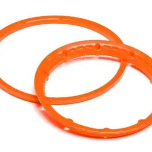 HPI Racing Heavy Duty Wheel Bead Lock Rings Orange/F. 2 Wheel