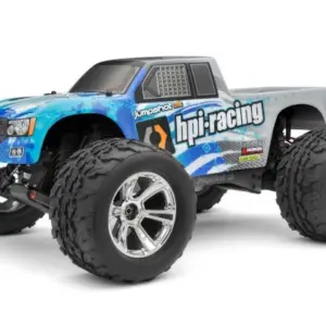 HPI Racing Jumpshot MT V2 Painted Bodyshell - Blue/Silver