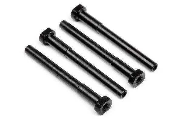 HPI Racing Lightweight Aluminium Diff Mount Shaft (4 Pcs)