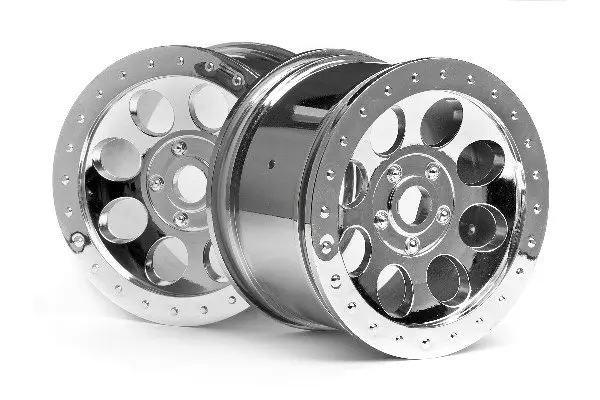 HPI Racing Mag-8 Wheel Chrome (83X56Mm/2Pcs)