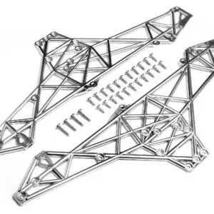 HPI Racing Main Chassis Set (Matte Chrome)