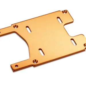 HPI Racing Motor Plate 3.0mm (Orange)