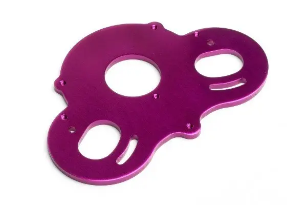 HPI Racing Motor Plate 3.0Mm (Purple)