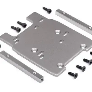 HPI Racing Motor Plate (Gray/4Mm)