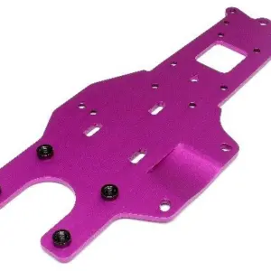 HPI Racing Rear Chassis Plate (Purple)