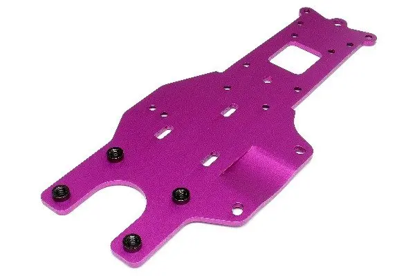 HPI Racing Rear Chassis Plate (Purple)