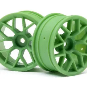 HPI Racing RTR Wheel 26Mm Green (6Mm Offset/2Pcs)