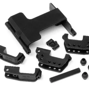 HPI Racing Servo Mount/High Link Bracket Set (Wheely King)
