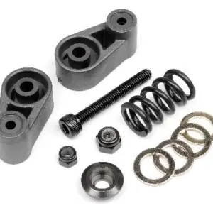 HPI Racing Servo Saver Set (Gunmetal)