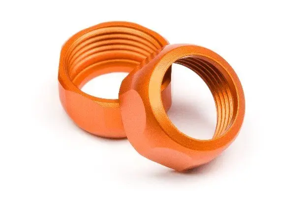 HPI Racing Shock Cap 10Mm (Orange/2Pcs)