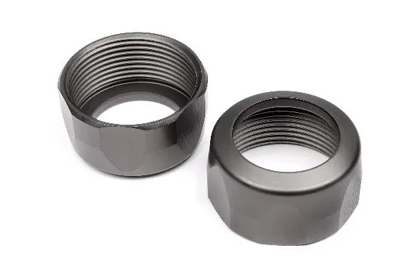 HPI Racing Shock Cap 20X12Mm (Gunmetal (2/Pcs)