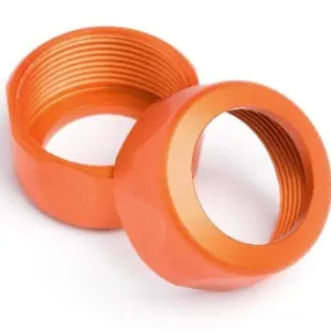 HPI Racing Shock Cap 20X12Mm (Orange/2Pcs)