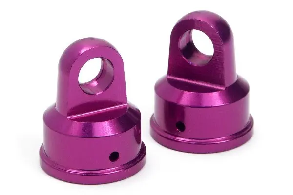 HPI Racing Shock Cap (Purple/2Pcs)