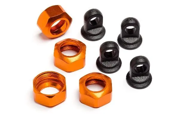 HPI Racing Shock Caps for 101090 / 101091 /101185 +Trophys X4